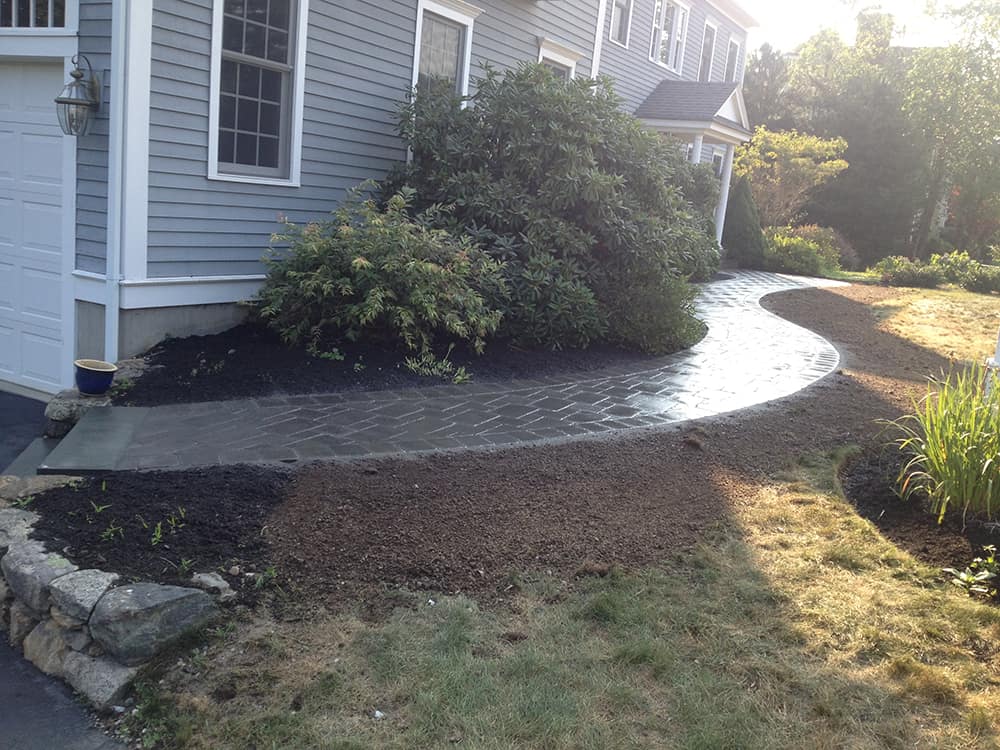 Walkway Installation by Salcorp Landscaping